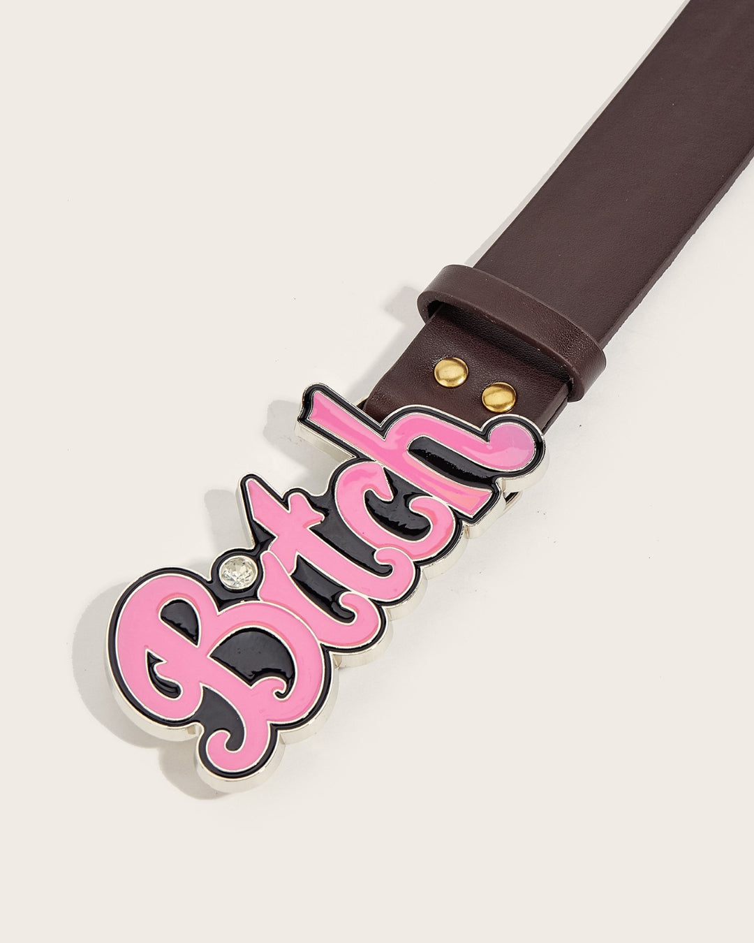 GyaruLab Y2K Pink Bitch Studded Belt