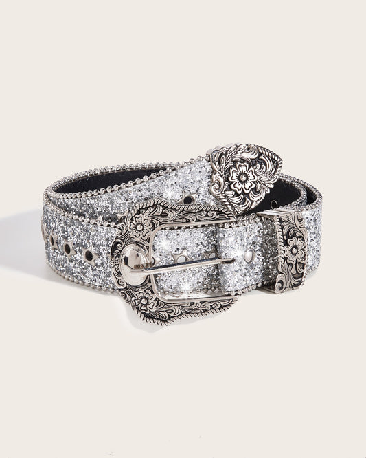 GyaruLab Agejo Glitter Western Star Belt