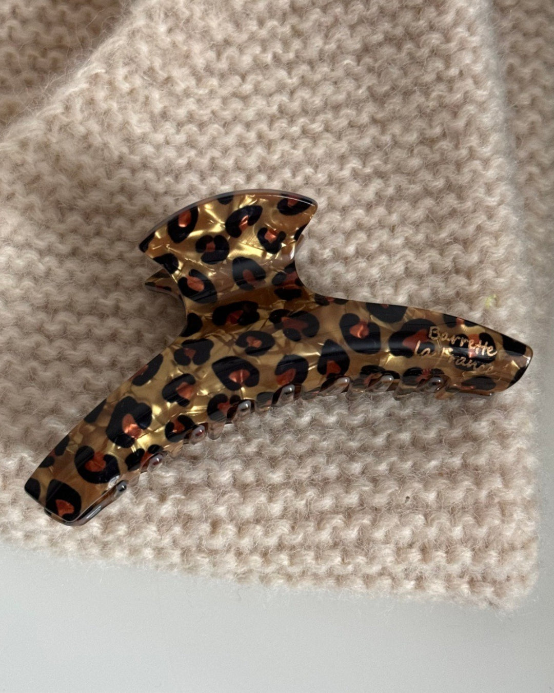 GyaruLab Leopard Butterfly Y2K Hair Claw Clip
