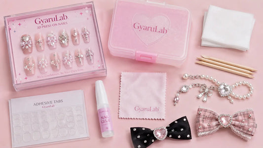 How to Reuse and Care for 3D Gyaru Press-On Nails