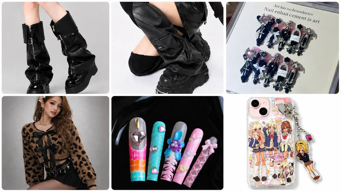 5 Gyaru Leg Warmer Outfit Ideas with One Pair - GyaruLab