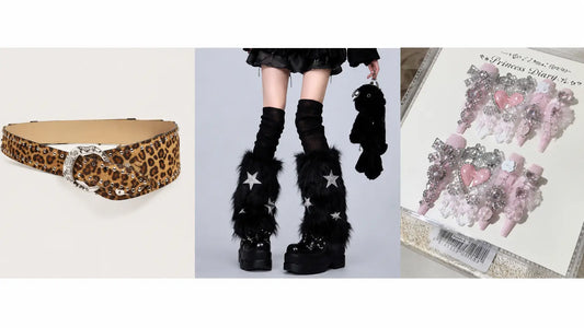 How to Turn a Basic Mini Skirt Outfit into Gyaru with Accessories