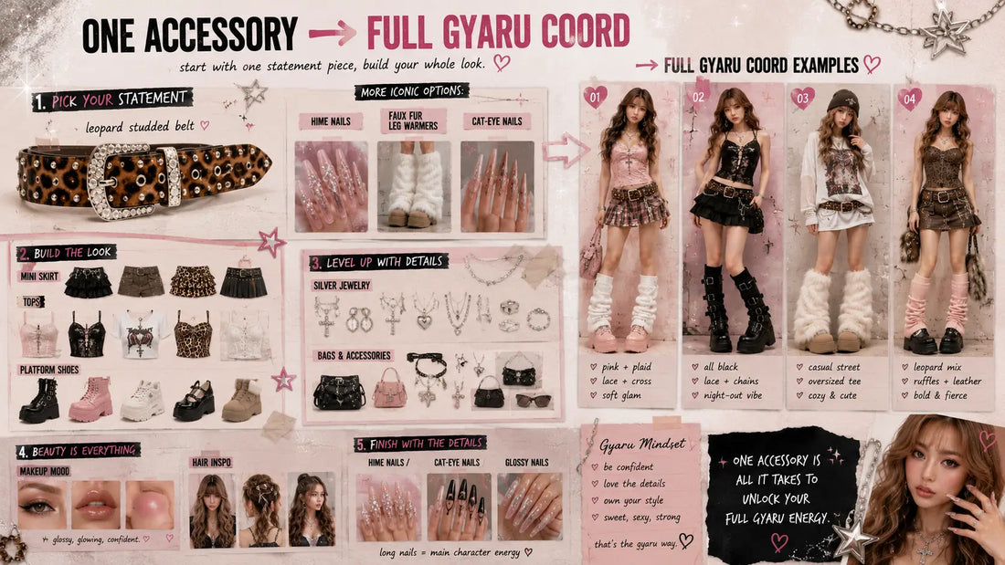 How to Build a Gyaru Outfit Around One Accessory