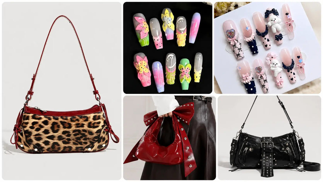 Gyaru Outfit Bundles by Substyle: Nails, Socks, Belts & Bags - GyaruLab
