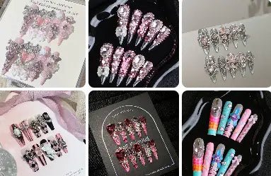Gyaru Press-On Nails Size Guide: How to Measure Your Nails at Home - GyaruLab