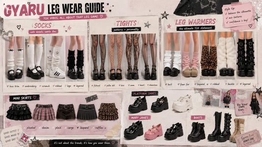 Gyaru Socks vs Tights vs Leg Warmers: Which One Completes Your Coord?