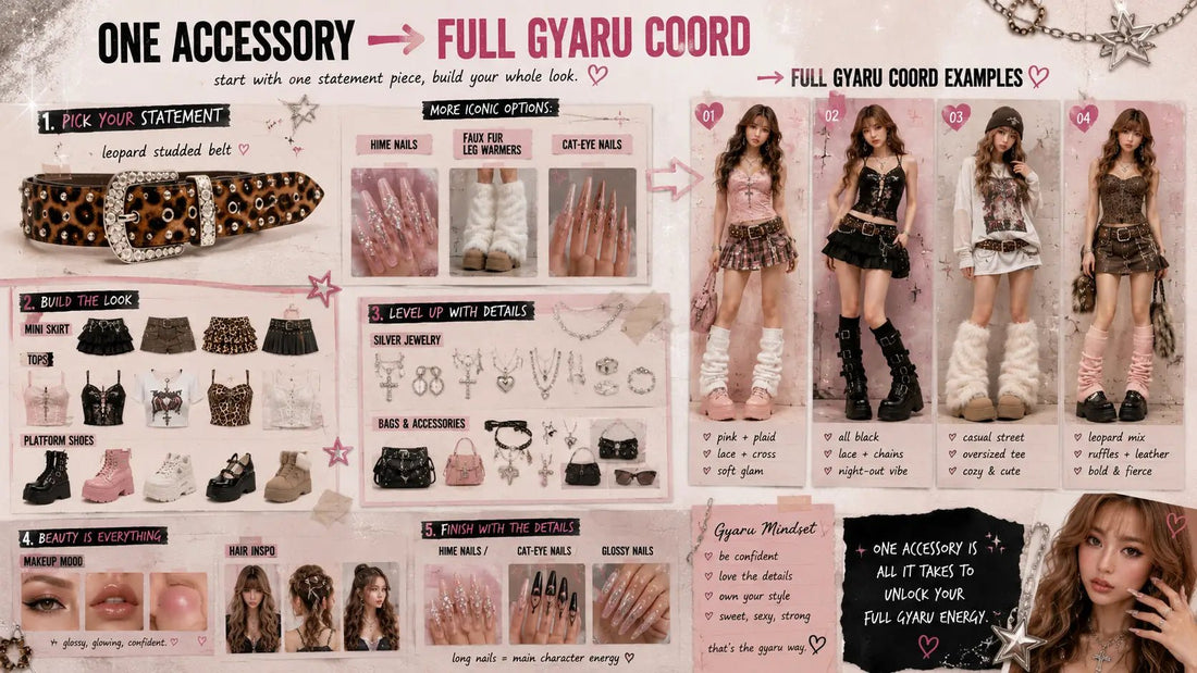How to Build a Gyaru Outfit Around One Accessory - GyaruLab