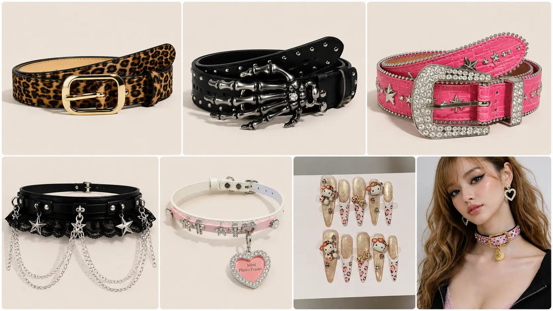 How to Style a Leopard Fur Choker in Gyaru Outfits - GyaruLab