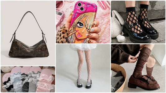 Lace Knee Socks Outfit Ideas for Hime, Kogyaru, and Onee Gyaru - GyaruLab
