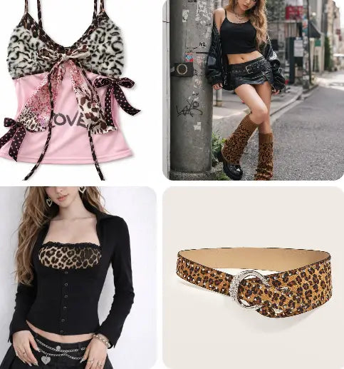 Leopard Print Gyaru Outfit Ideas Without Looking Random