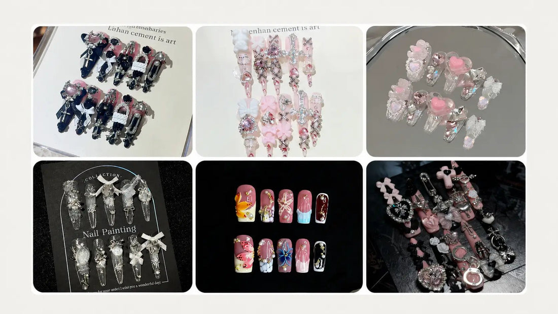 Nail Glue vs Adhesive Tabs for Gyaru Press-On Nails - GyaruLab