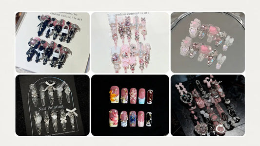 Nail Glue vs Adhesive Tabs for Gyaru Press-On Nails - GyaruLab