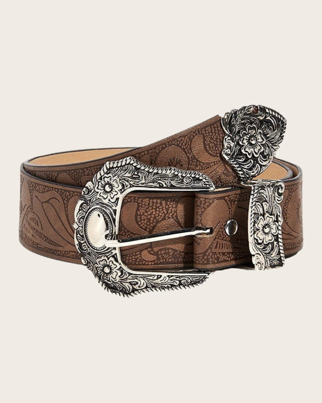 GyaruLab Embossed Western Belt