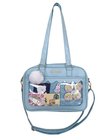GyaruLab Clear Window School Shoulder Ba