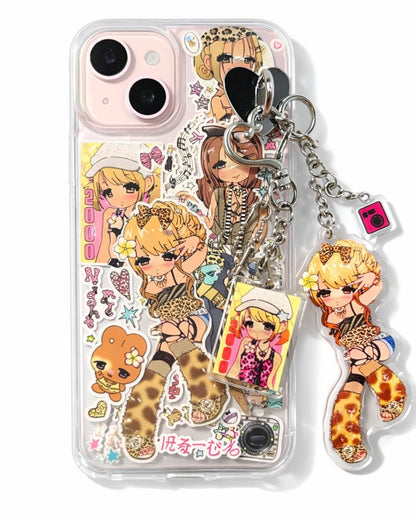 GyaruLab 3D Shibuya Decora Sticker Phone Cases