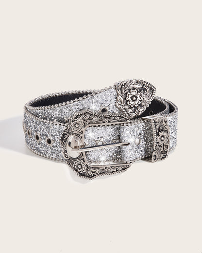 GyaruLab Agejo Glitter Western Star Belt