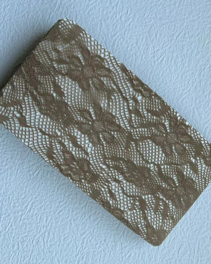 Gyaru Lace Thigh-High Stockings Soft Elegant
