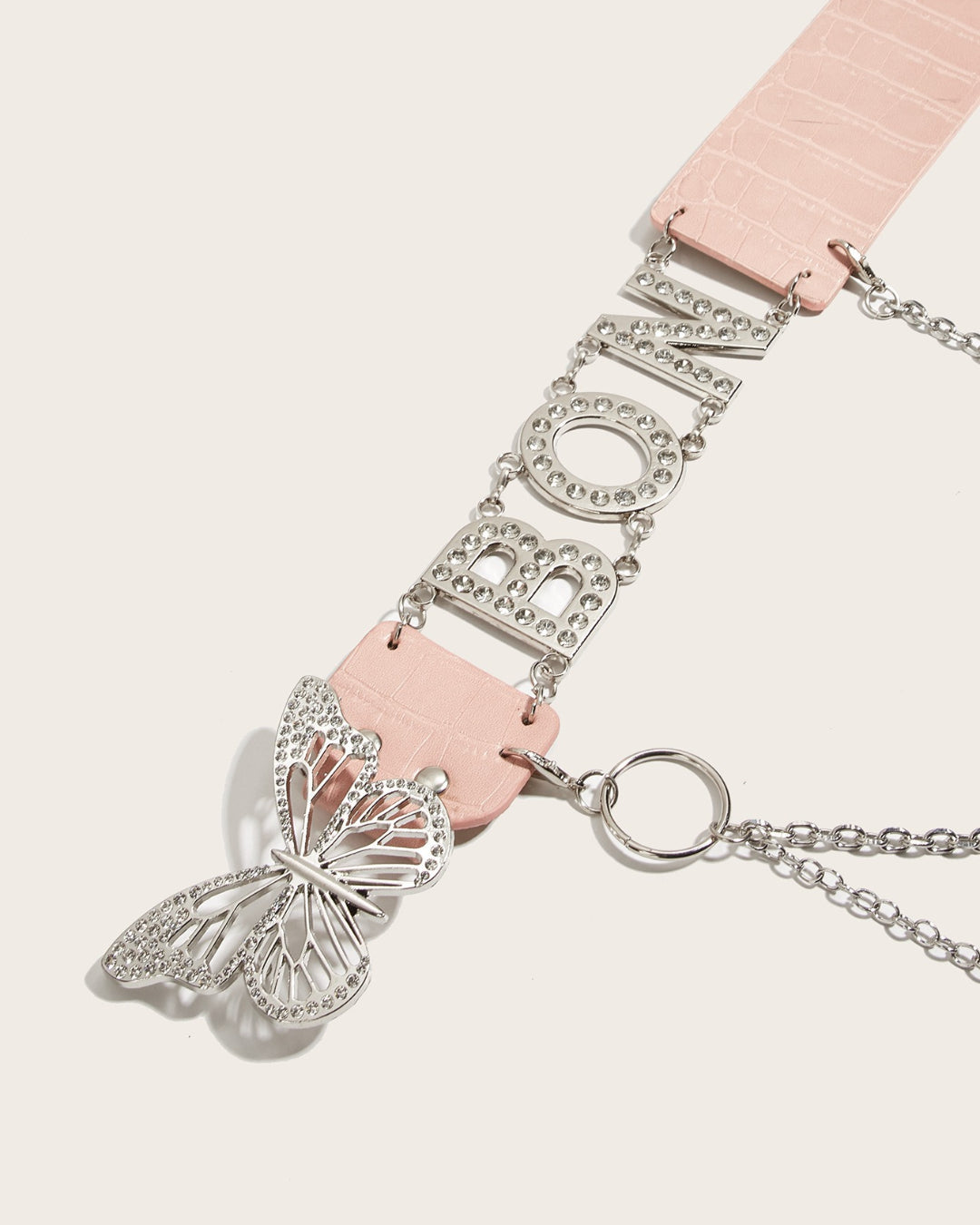GyaruLab Agejo Rokku Butterfly Logo Chain Belt