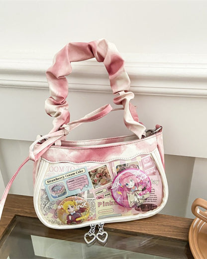 GyaruLab Clear Window Ita Bag – Kawaii Y2K Shoulder Bag