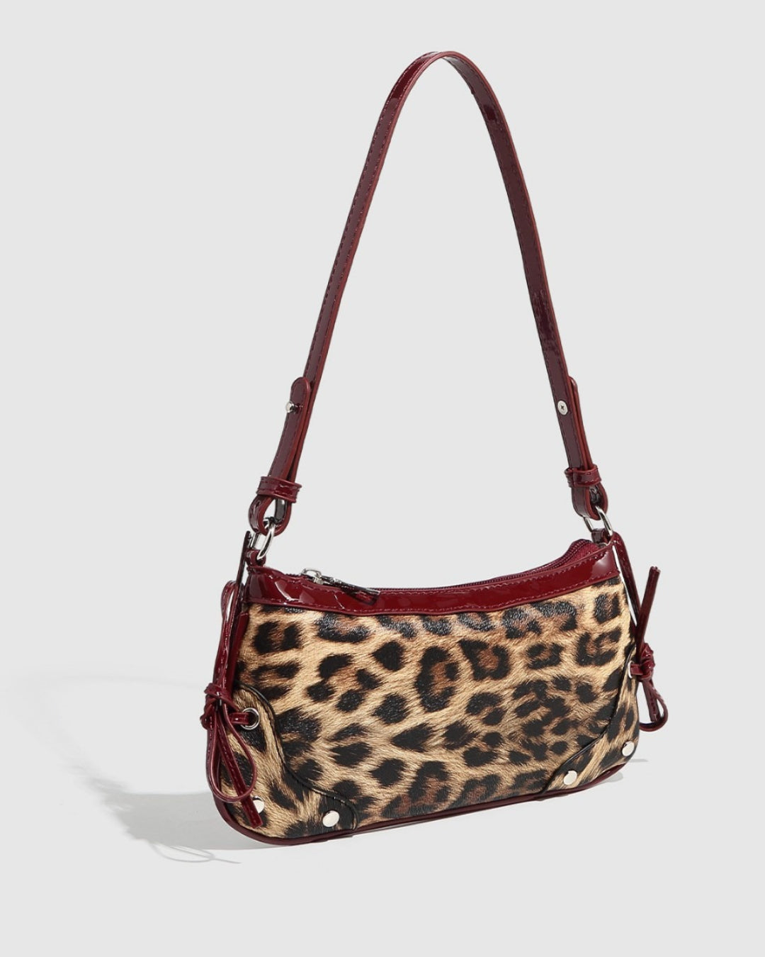 GyaruLab Leopard Print Shoulder Bag
