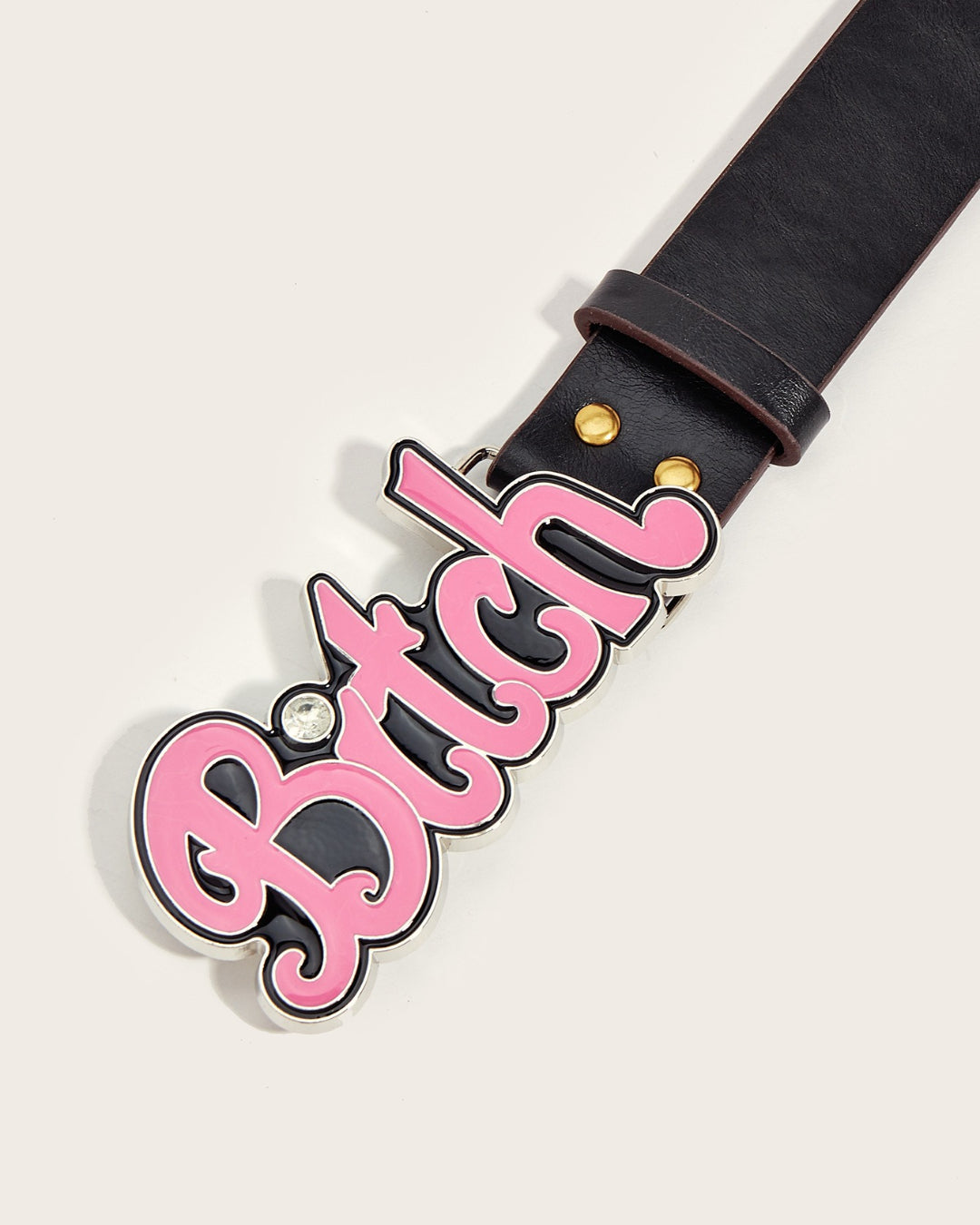 GyaruLab Y2K Pink Bitch Studded Belt