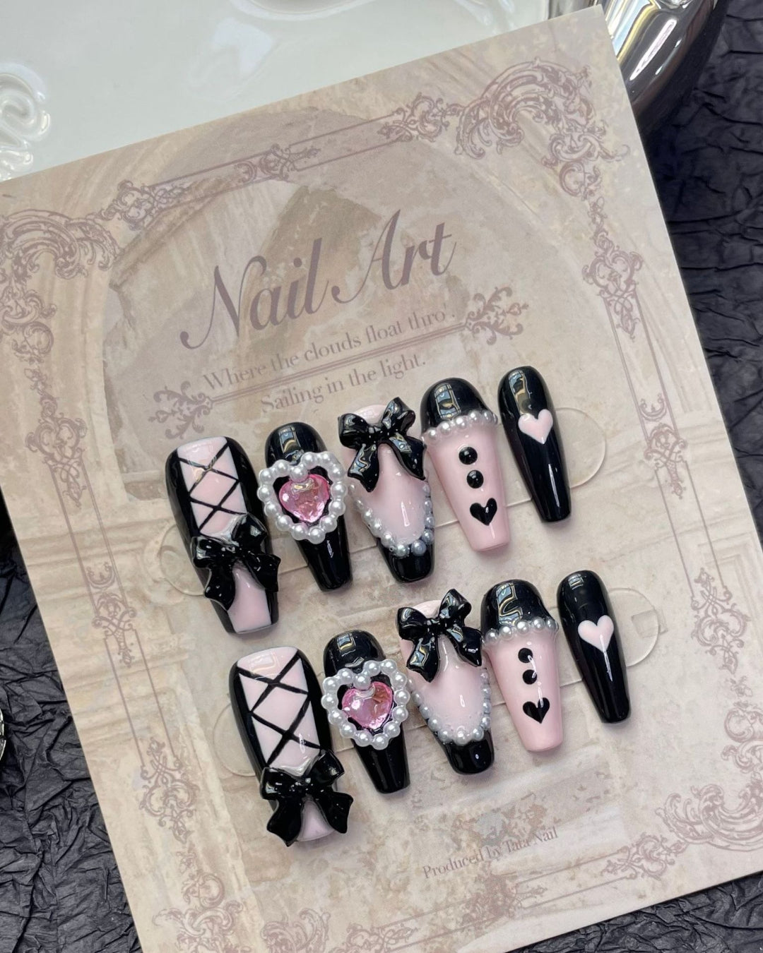 GyaruLab Poodle Palace Press-On Nails