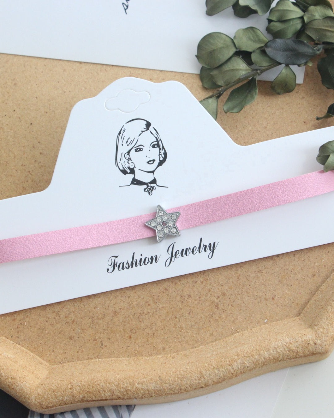 GyaruLab Pink Charm Choker Necklace