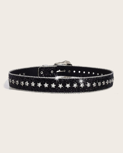 GyaruLab Agejo Glitter Western Star Belt