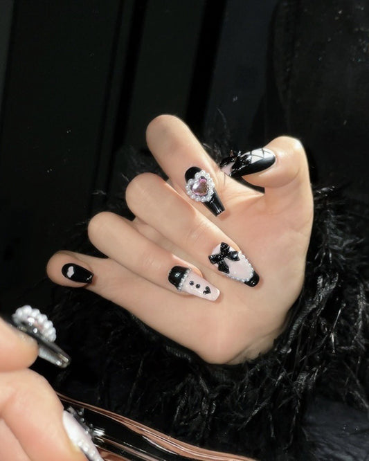 GyaruLab Poodle Palace Press-On Nails