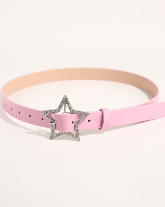 GyaruLab Rhinestone Star Y2K  Waist Belt