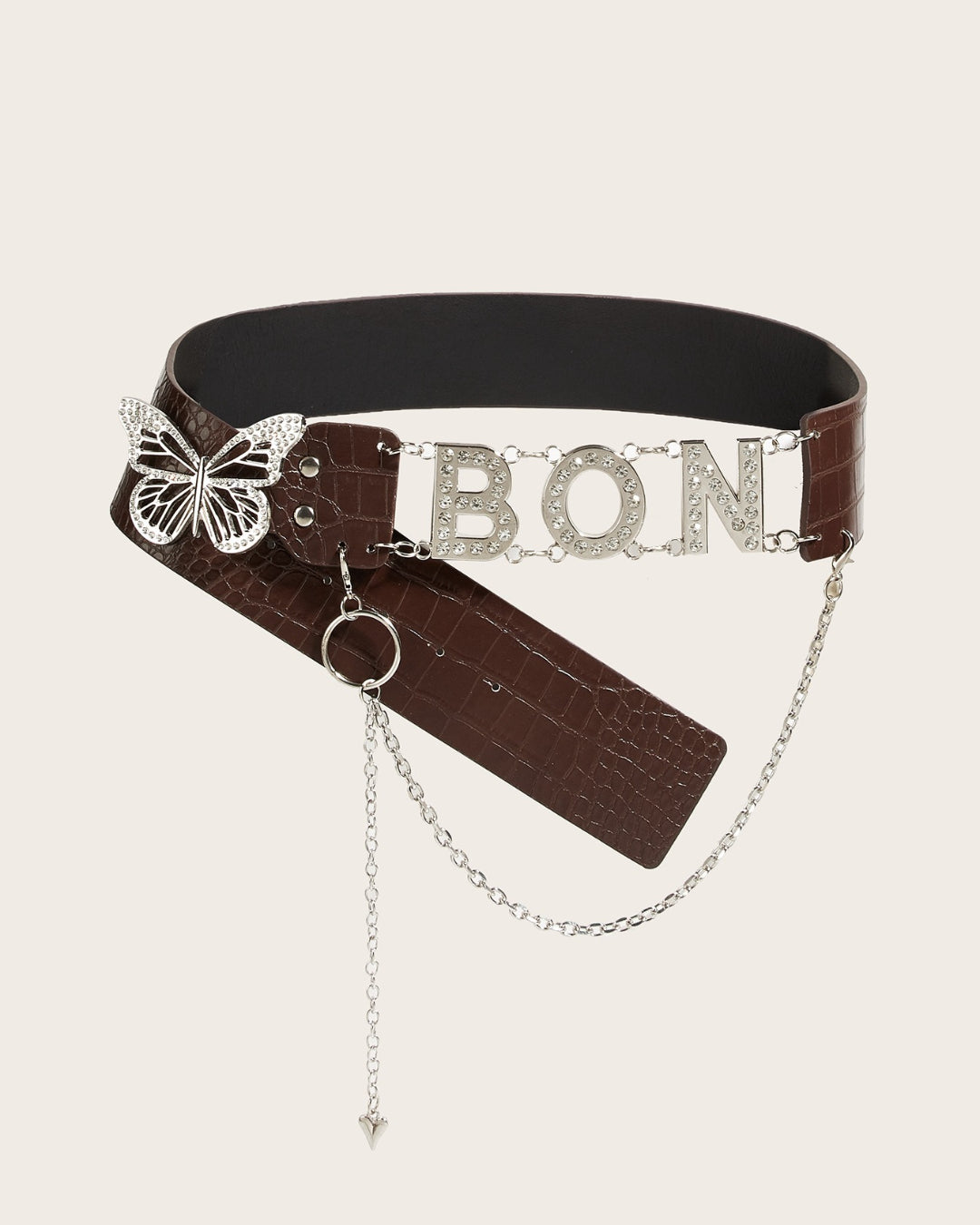 GyaruLab Agejo Rokku Butterfly Logo Chain Belt