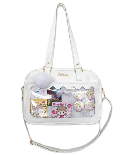 GyaruLab Clear Window School Shoulder Ba