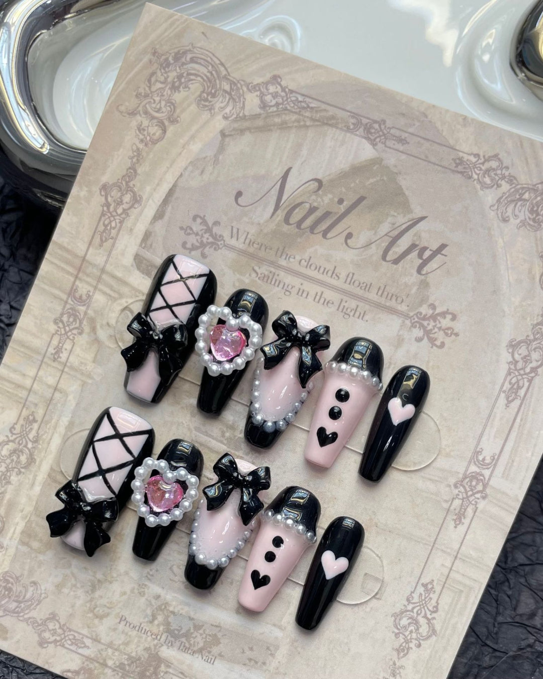 GyaruLab Poodle Palace Press-On Nails