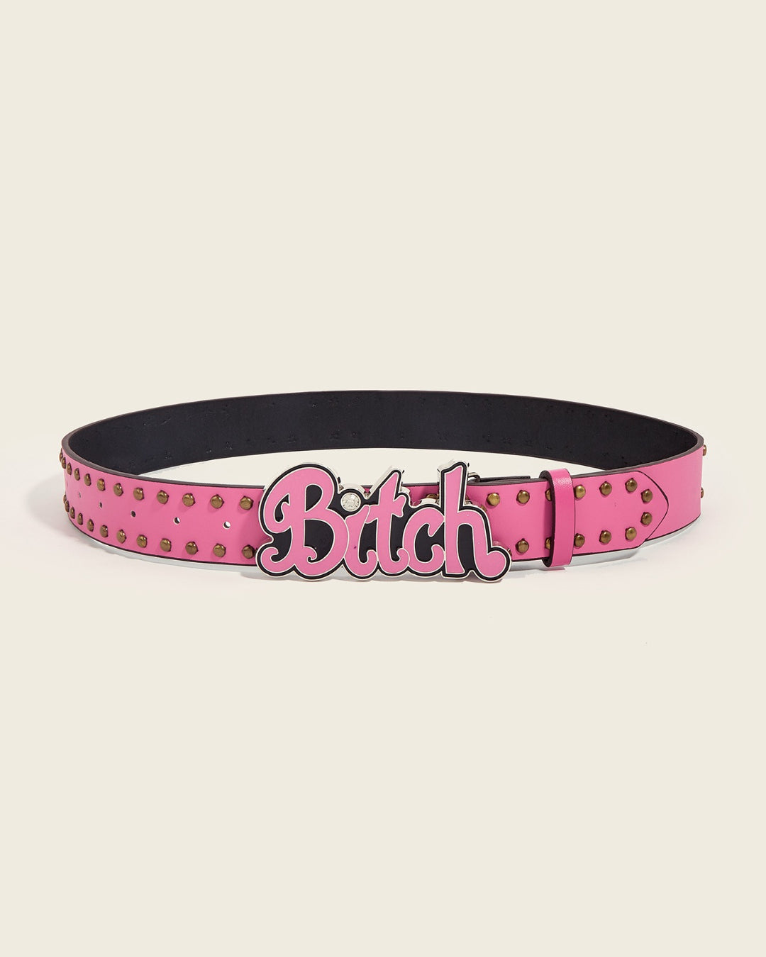 GyaruLab Y2K Pink Bitch Studded Belt