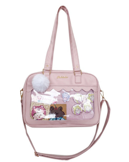 GyaruLab Clear Window School Shoulder Ba