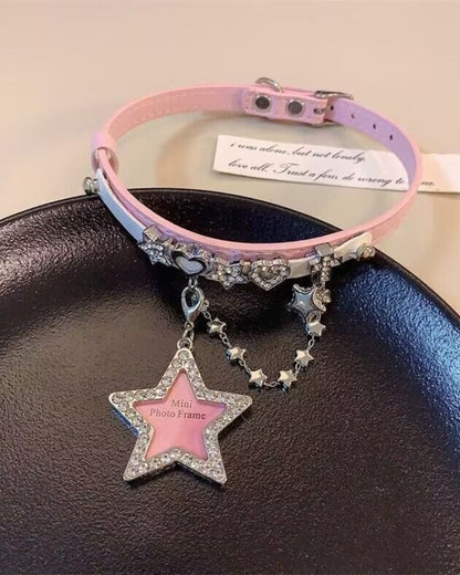 GyaruLab Photo Frame Charm Choker