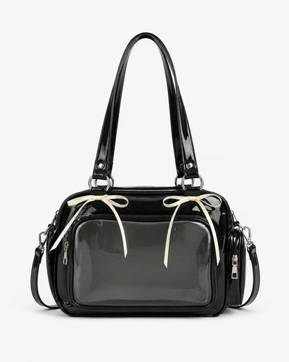 GyaruLab Bow Clear Window Shoulder Bag