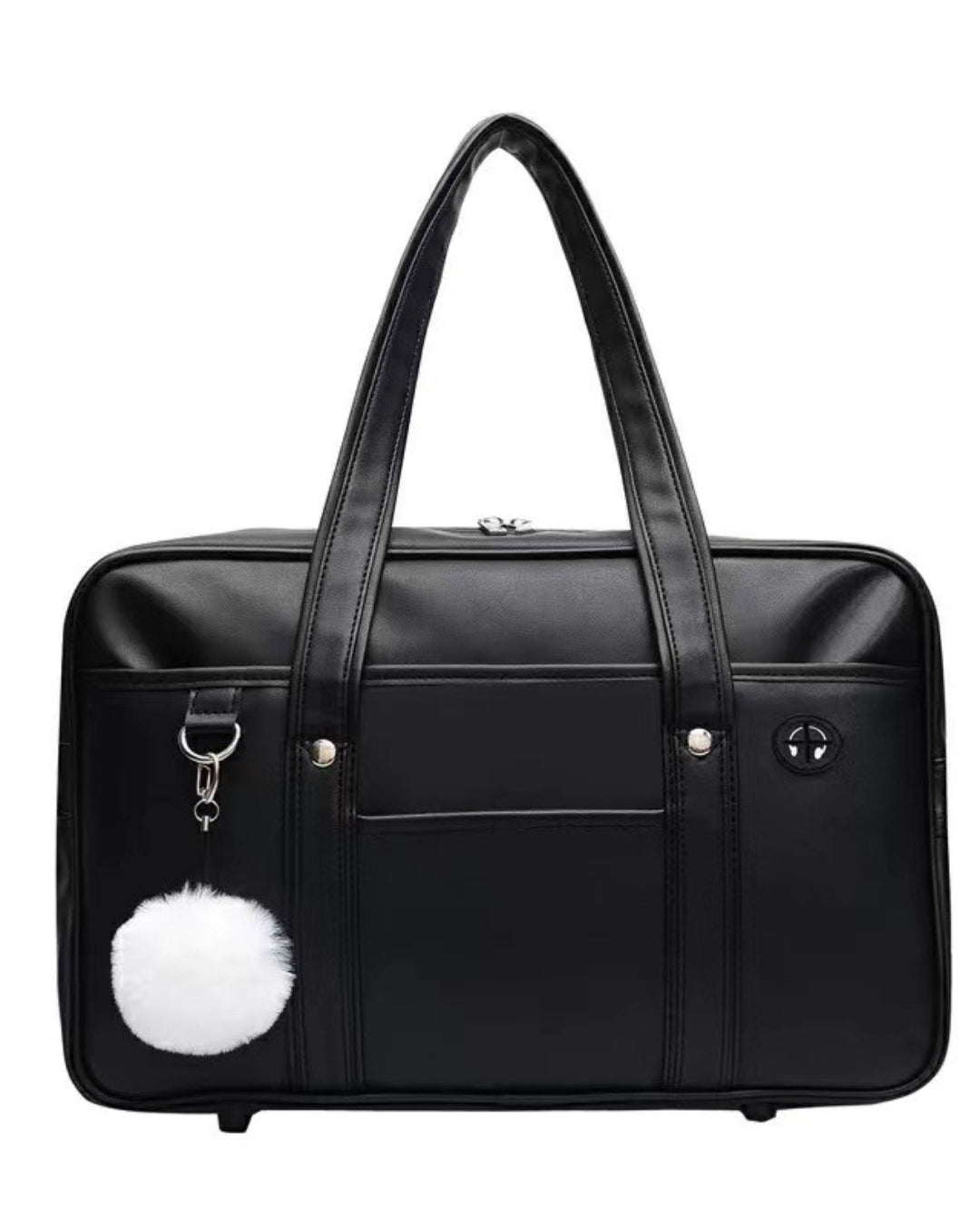 Classic Black Gyaru School Tote Bag