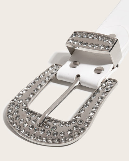 GyaruLab Rhinestone Western Belt