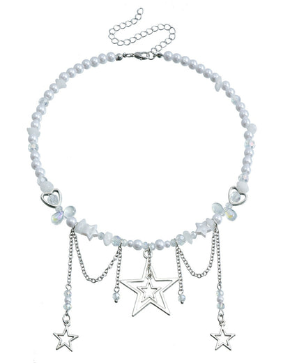 GyaruLab Star Pearl Y2K Fairy Waist Jewelry Neck