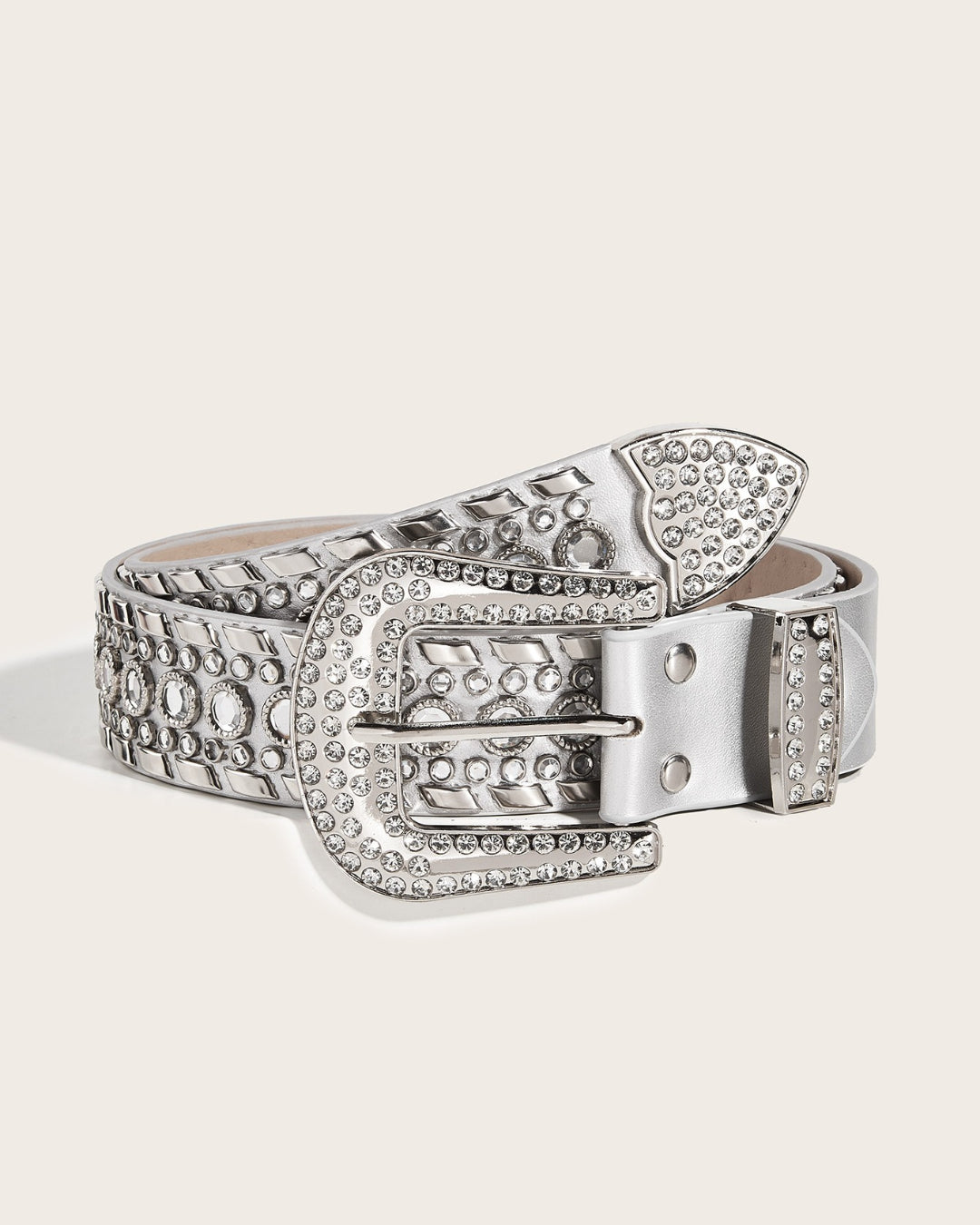GyaruLab Rhinestone Western Belt
