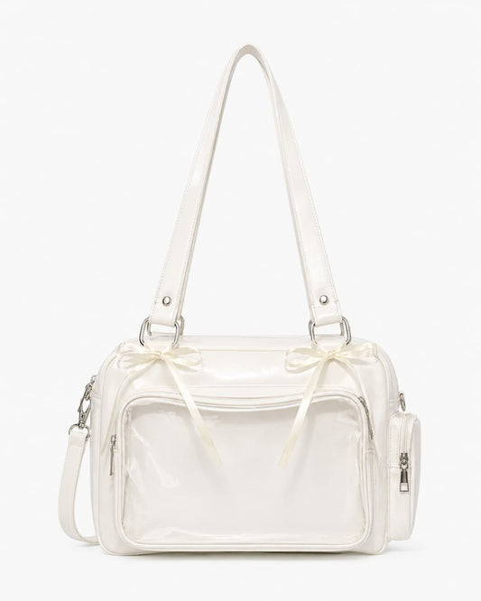 GyaruLab Bow Clear Window Shoulder Bag
