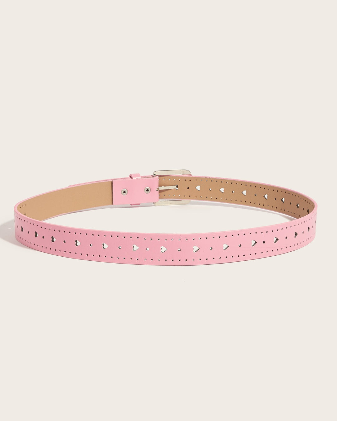 GyaruLab Rhinestone Heart Cutout Pastel Belt