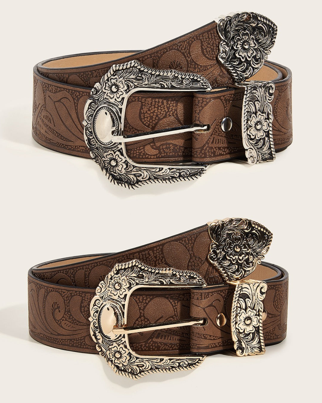 GyaruLab Embossed Western Belt