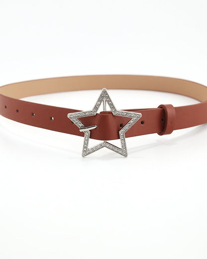 GyaruLab Rhinestone Star Y2K  Waist Belt
