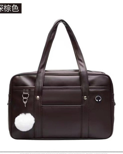 Classic Black Gyaru School Tote Bag - GyaruLab