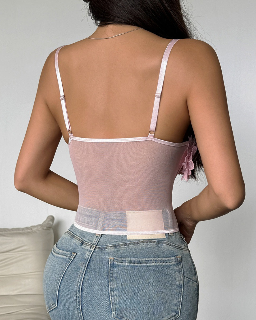 GyaruLab Floral Lace Soft Hime Corset Top