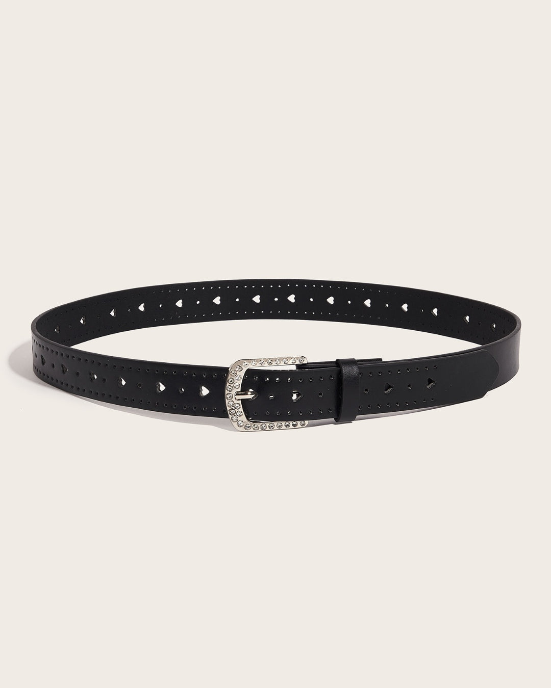 GyaruLab Rhinestone Heart Cutout Pastel Belt