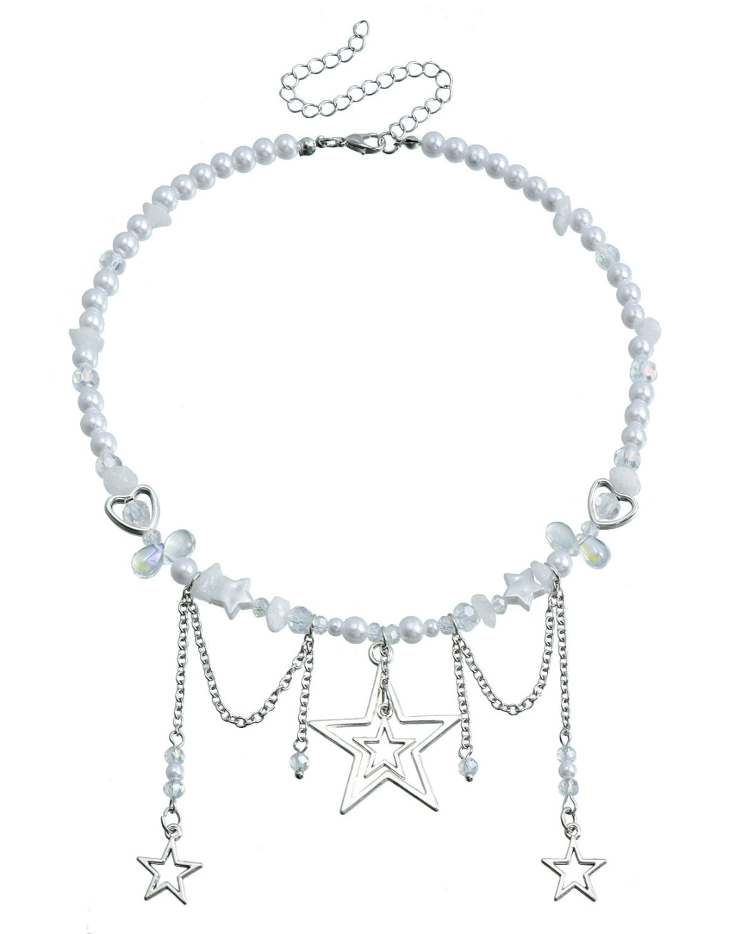 GyaruLab Star Pearl Y2K Fairy Waist Jewelry Neck