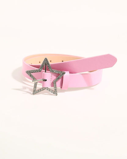 GyaruLab Rhinestone Star Y2K  Waist Belt